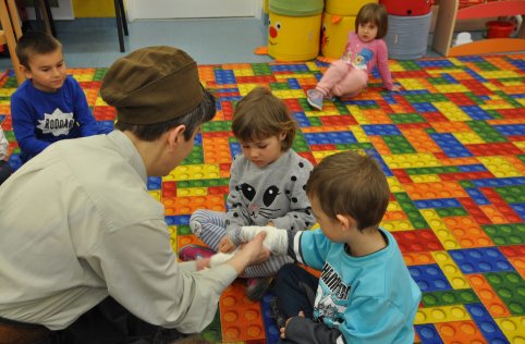 Sanitariuszka w przedszkolu - 29.04.2019r.